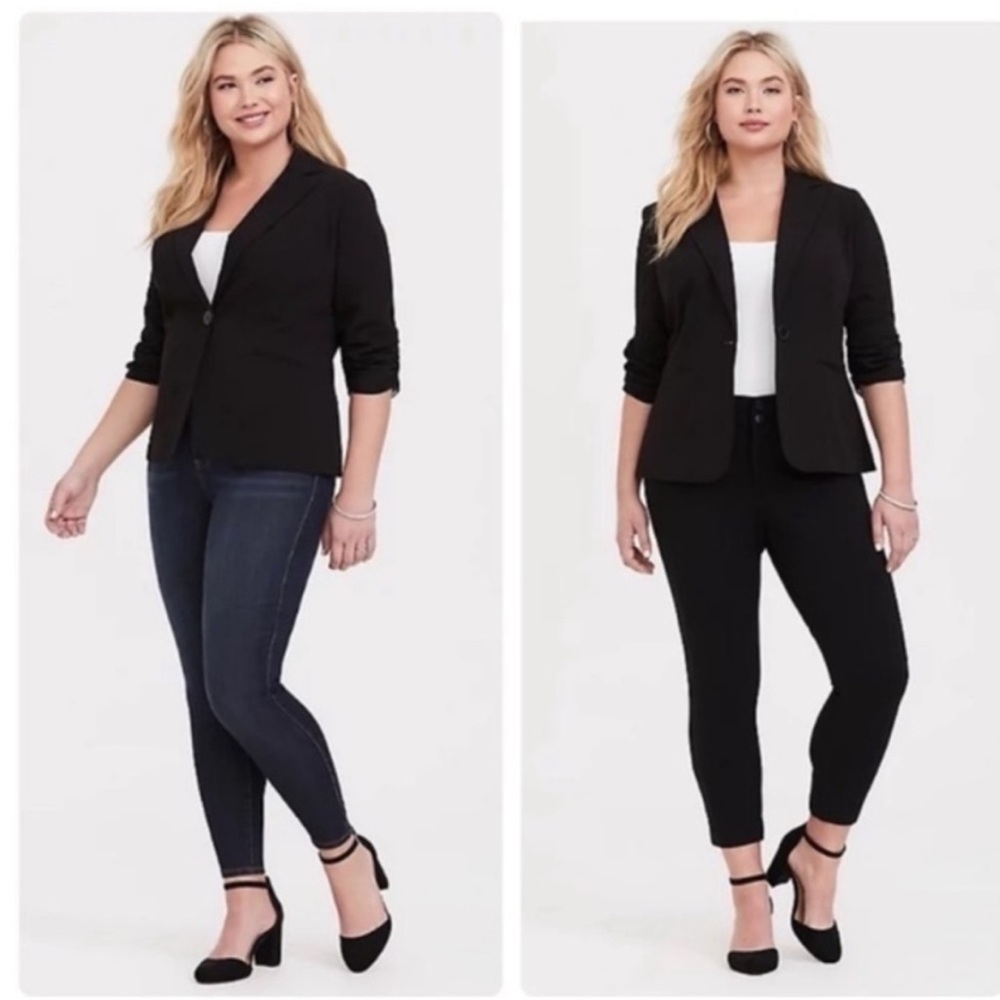 TORRID • 3/4 sleeve blazer coat - Picture 2 of 10